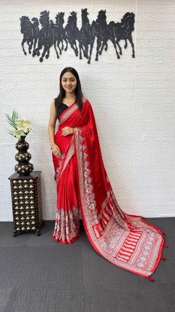 Vastrangan semi gajji silk arihant sarees ahmedabad reviews